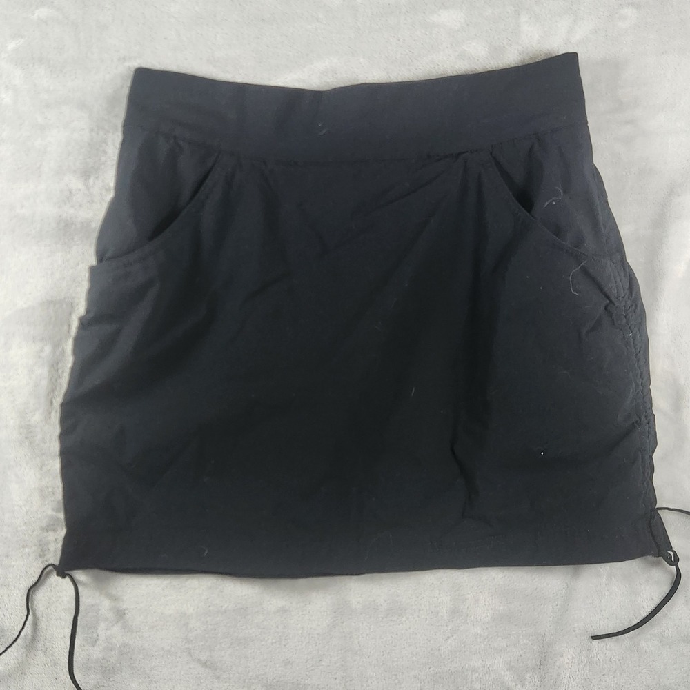 Columbia Skort Womens Omni Shield Anytime Casual Tie Sides Black S Athleisure